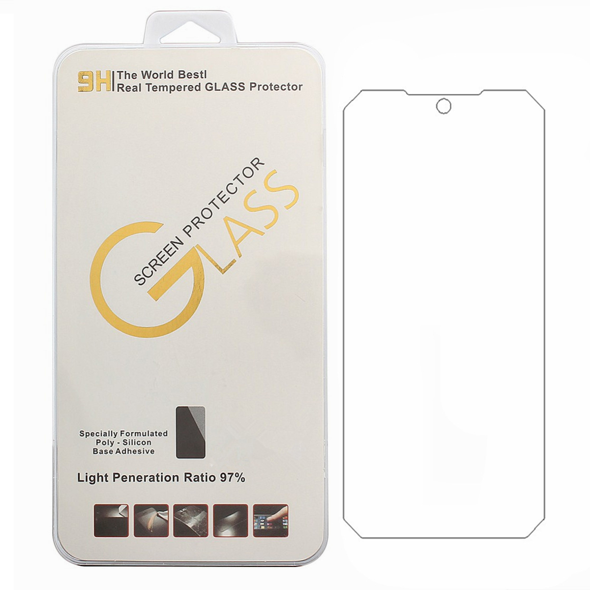 Bakeey-HD-Clear-9H-Anti-Explosion-Anti-Scratch-Tempered-Glass-Screen-Protector-for-Ulefone-Armor-9---1720775-8